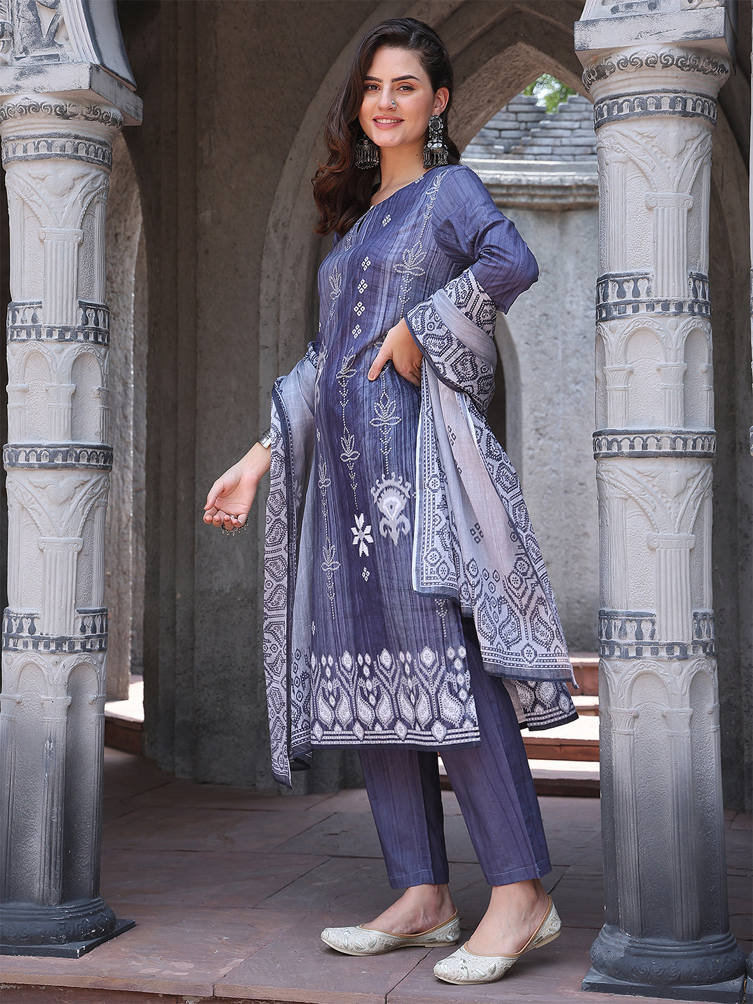 Midnight Indigo Grace Suit Set