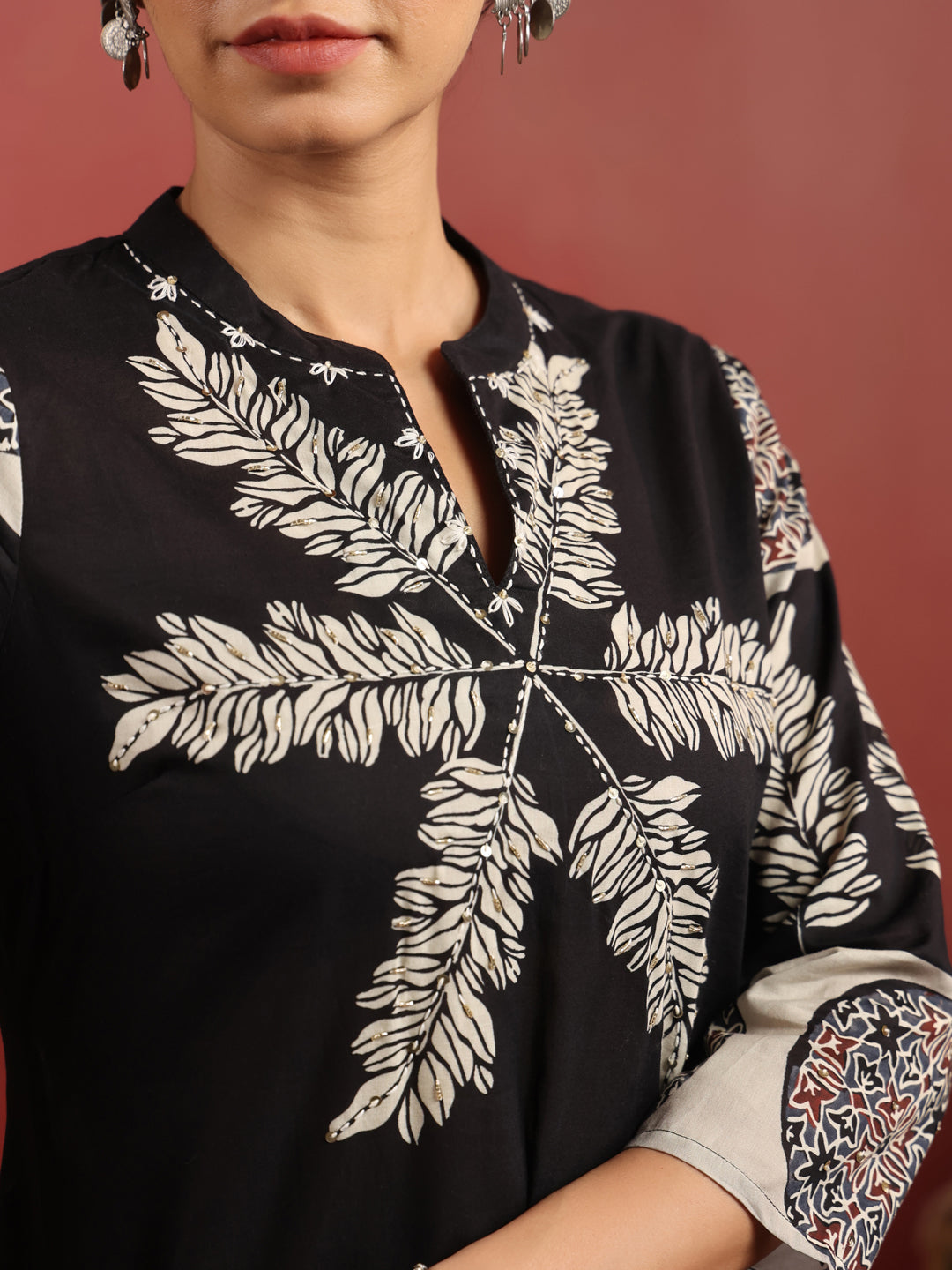 Raagini Ajrakh Suit Set