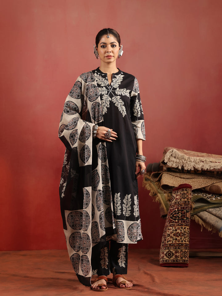 Raagini Ajrakh Suit Set
