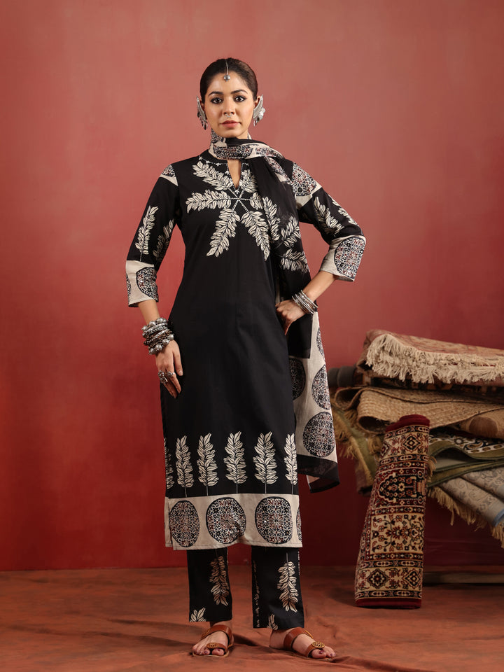 Raagini Ajrakh Suit Set