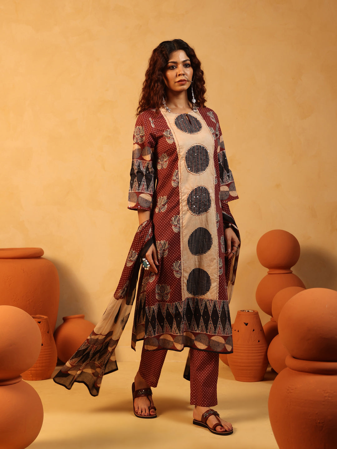 “Ranjhna” Red Suit Set