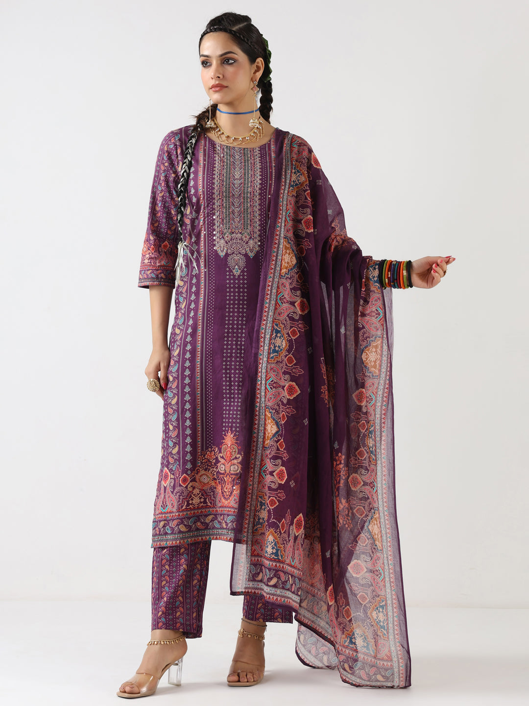 Ziya Straight Suit Set